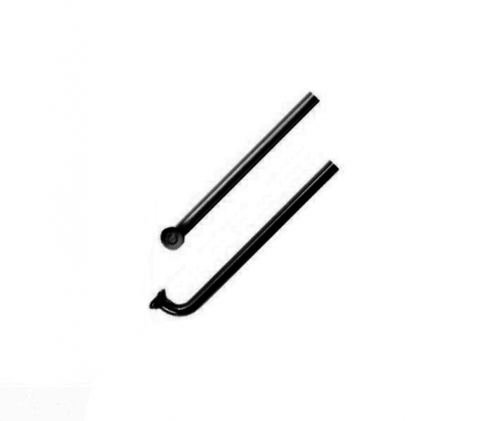 drÃ¡t nerez CnSpoke 2x254mm ÄernÃ½