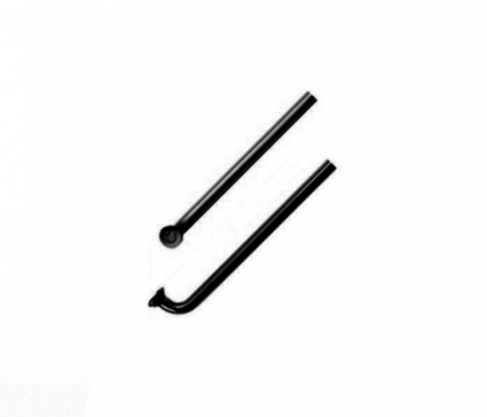 drÃ¡t nerez CnSpoke 2x296mm ÄernÃ½