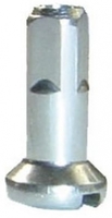 nipl CnSpoke Fe 2x14mm pozinkovanÃ½ stÅ™Ã­brnÃ½