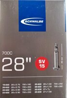 duÅ¡e SCHWALBE SV15 28"x 3/4-1.10 (18/28-622) FV/40mm