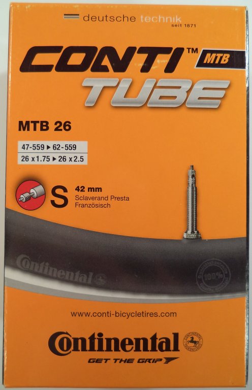 duÅ¡e Continental MTB 26 (47-559/62-559) FV/42mm