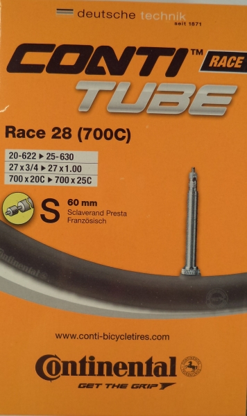 duÅ¡e Continental Race 28 (20-622/25-630) FV/60mm