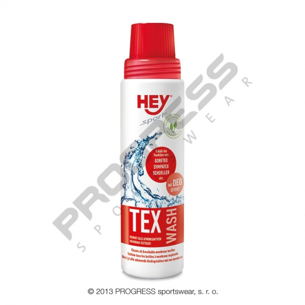 pracÃ­ prostÅ™edek Hey sport Tex wash 250ml