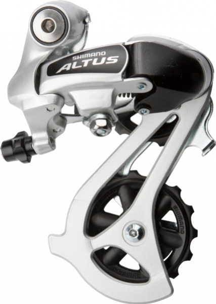 mÄ›niÄ MTB 7/8k Shimano Altus M310 stÅ™Ã­brnÃ½ original balenÃ­