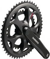 kliky Shimano Tourney FC-A070 2x6/7/8 50/34z 170mm ÄernÃ© original balenÃ­