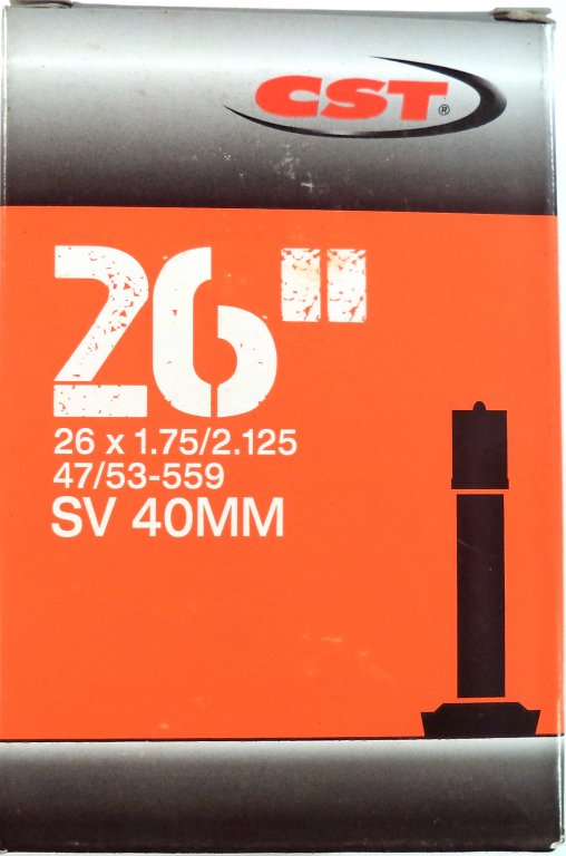 duÅ¡e CST 26"x1.75-2.125 (47/53-559) AV/33mm