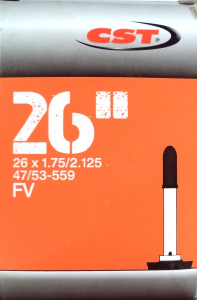 duÅ¡e CST 26"x1.75-2.125 (47/53-559) FV/36mm