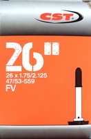 duÅ¡e CST 26"x1.75-2.125 (47/53-559) FV/36mm