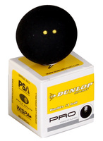 Squashový míček Dunlop PRO - 2 žluté