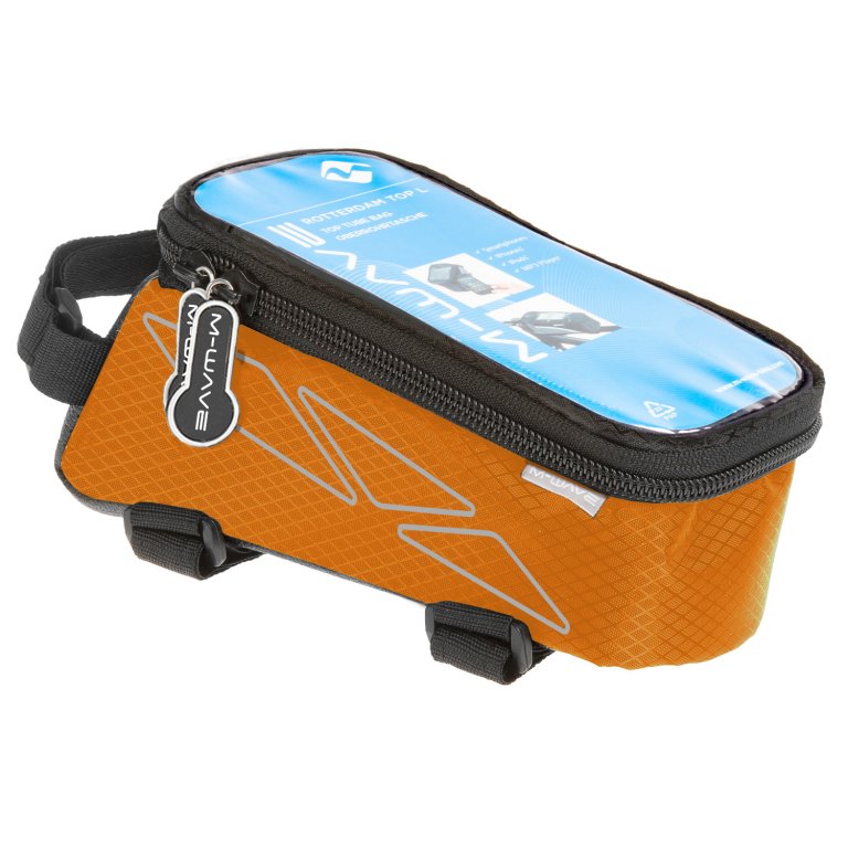 braÅ¡na M-WAVE pÅ™ednÃ­ na mobil L oranÅ¾ovÃ¡
