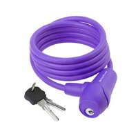 zÃ¡mek  M-Wave 8x1500mm silikonovÃ½ fialovÃ½