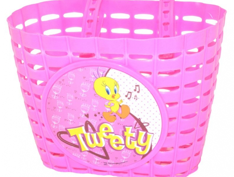 koÅ¡ dÄ›tskÃ½ barevnÃ½ rÅ¯Å¾ovÃ½ TWEETY + pÃ¡sky