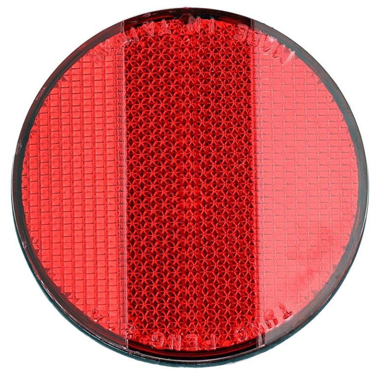 odrazka Z ÄervenÃ¡ prÅ¯mÄ›r 66mm
