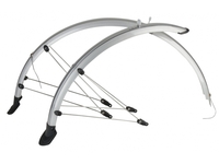 blatnÃ­ky M-Wave 26" Å¡Ã­Å™e 60mm + dynamo kabely stÅ™Ã­brnÃ© servisnÃ­ balenÃ­