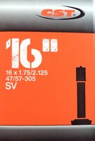 duÅ¡e CST 16"x1.75-2.125 (47/57-305) AV/33mm
