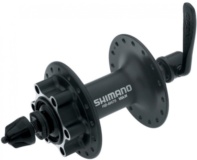 nÃ¡boj Shimano HB-M475 pÅ™ednÃ­ 32d ÄernÃ½ original balenÃ­