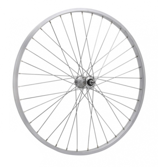 kolo zapletenÃ© 26" 559-21 zadnÃ­ 36 dÄ›r stÅ™Ã­brnÃ© Union/CnSpoke