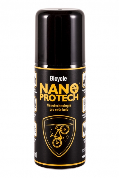 olej NANOPROTECH Bicycle spray na Å™etÄ›zy, rÃ¡m a dalÅ¡Ã­ ÄÃ¡sti 75ml