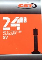 duÅ¡e CST 24"x1.75-2.125 (47/57-507) AV/40mm