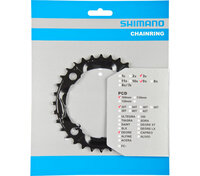 pÅ™evodnÃ­k 32z Shimano DEORE FC-M590 3x9 4 dÃ­ry