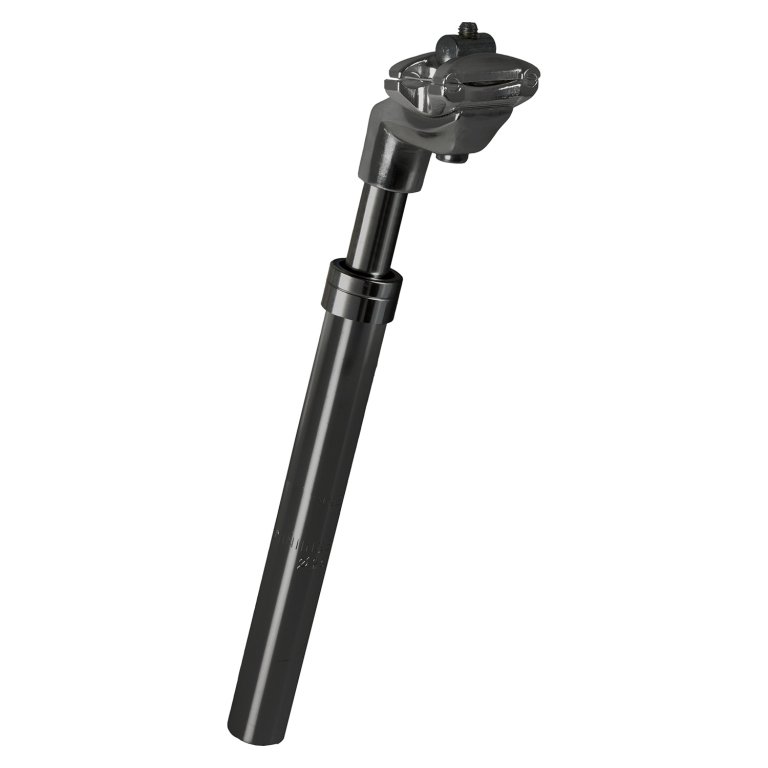 sedlovka 25.4 x 315mm M-Wave odpruÅ¾enÃ¡ Al ÄernÃ¡