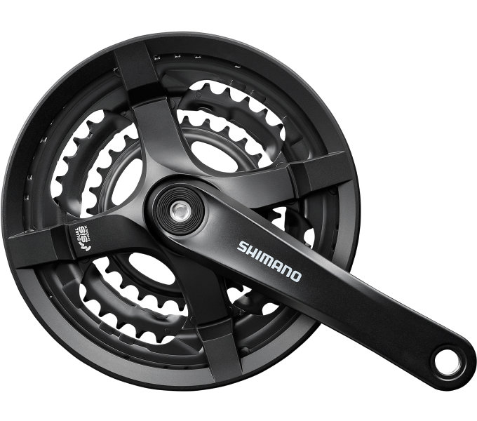 kliky Shimano Tourney FC-TY501 3x6/7/8 48/38/28z 170mm ÄernÃ© original balenÃ­