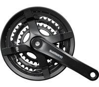 kliky Shimano Tourney FC-TY501 3x6/7/8 48/38/28z 170mm ÄernÃ© original balenÃ­