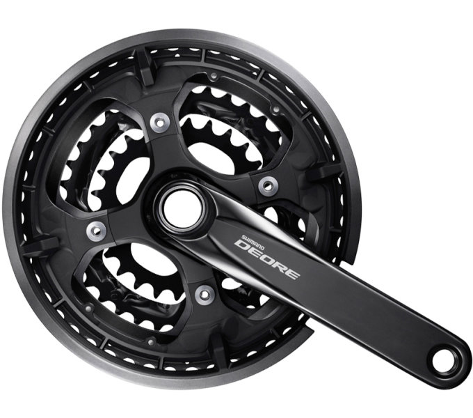 kliky Shimano Deore FC-T6010 3x10 48/36/26z 175mm ÄernÃ© original balenÃ­