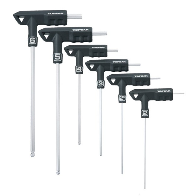 klÃ­Äe imbus TOPEAK T-Handle DuoHex Wrench 6ks