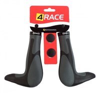 gripy+rohy 4RACE 113mm Äerno-Å¡edÃ©