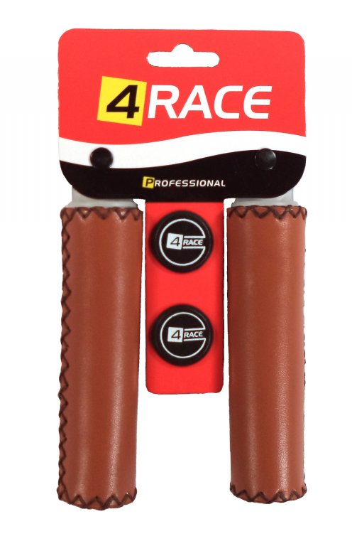 gripy 4RACE hnÄ›dÃ© imitace kÅ¯Å¾e 130mm