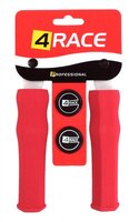 gripy 4RACE tvrzenÃ© pÄ›novÃ© NBR127mm ÄervenÃ©