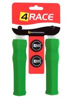 gripy 4RACE tvrzenÃ© pÄ›novÃ© NBR127mm zelenÃ©