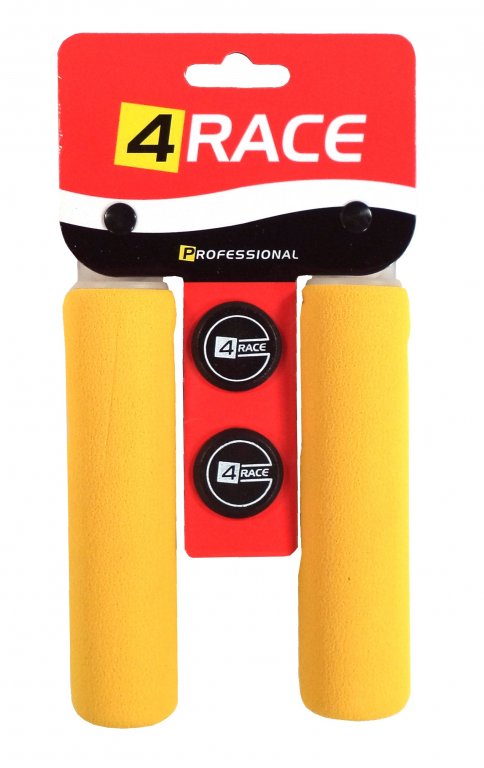 gripy 4RACE pÄ›novÃ© tvrzenÃ© 130mm Å¾lutÃ©
