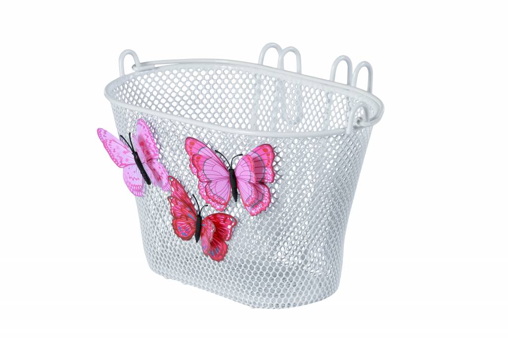 koÅ¡ BASIL Jasmin Basket Butterfly bÃ­lÃ½