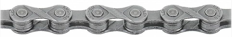 řetěz KMC X9.73 šedý 114čl. servisní balení