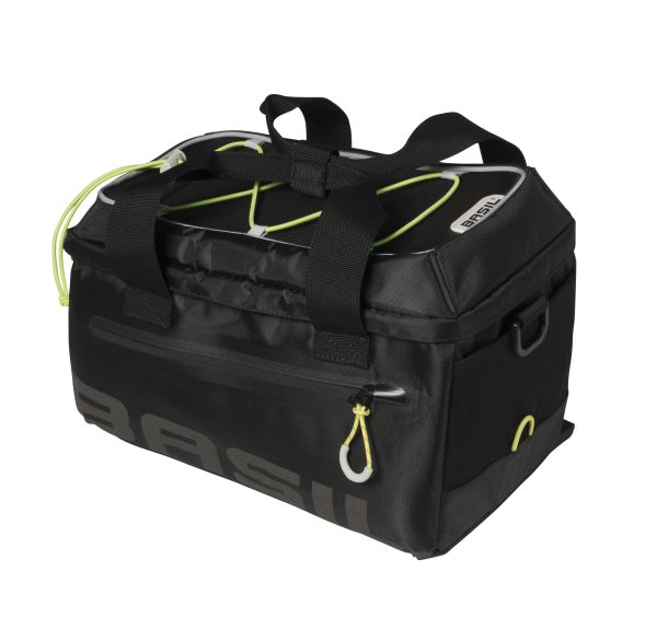 braÅ¡na BASIL Miles Trunkbag 7L ÄernÃ¡/na nosiÄ