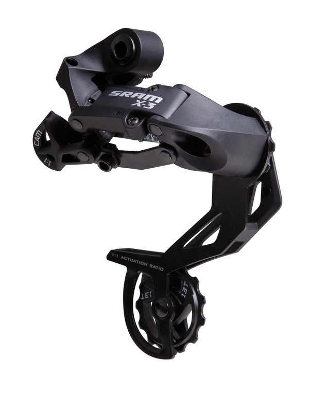 mÄ›niÄ MTB 9/8/7k SRAM X.3 dlouhÃ© vodÃ­tko ÄernÃ½