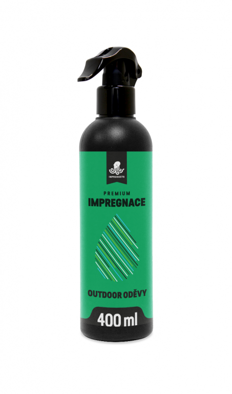 impregnace INPRODUCTS Premium 400 ml na outdoor odÄ›vy