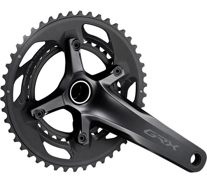 kliky Shimano GRX FC-RX600 2x11 46x30z 175mm ÄernÃ© original balenÃ­