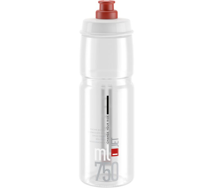 lahev ELITE Jet Clear ÄervenÃ© logo, 750 ml