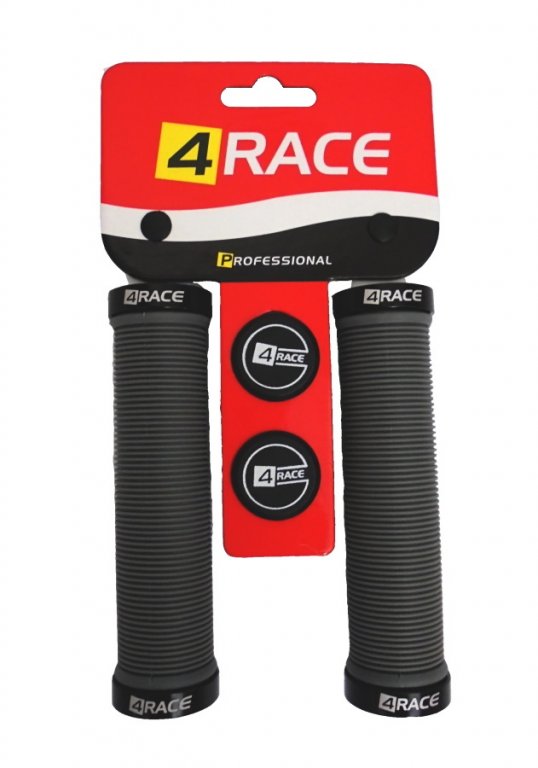 gripy 4RACE  2x Lock 130mm šedé