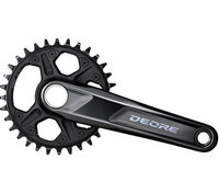 kliky Shimano Deore FC-M6100 1x12 32z 175mm ÄernÃ© original balenÃ­