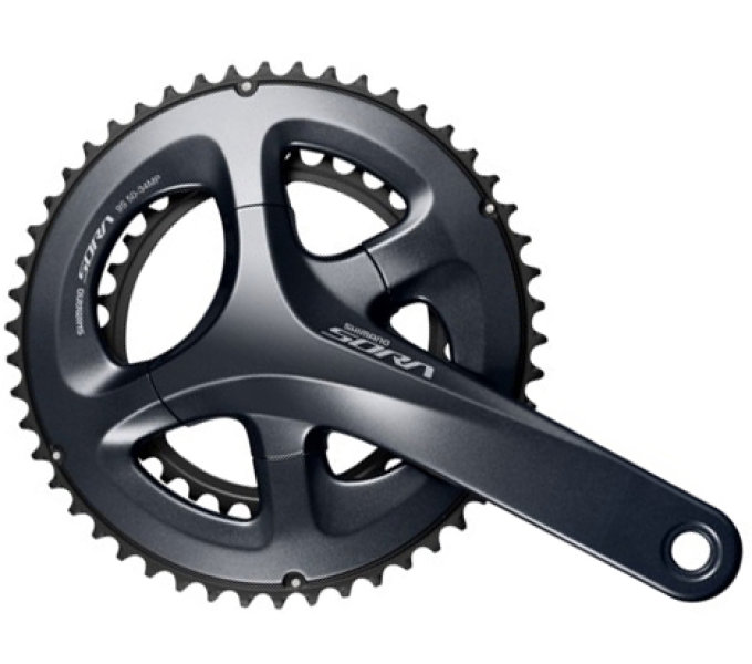 kliky Shimano Sora FC-R3000 2x9 50/34z 170mm ÄernÃ© original balenÃ­