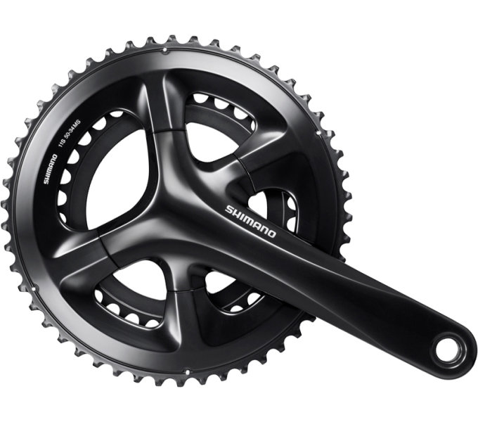 kliky Shimano 105 FC-RS510 2x11 50/34z 175mm ÄernÃ© original balenÃ­