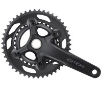 kliky Shimano GRX FC-RX600 2x10 46x30z 172,5mm ÄernÃ© original balenÃ­