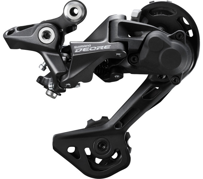 mÄ›niÄ MTB 10/11k Shimano Deore RD-M5120 ÄernÃ½ dlouhÃ© vodÃ­tko original balenÃ­