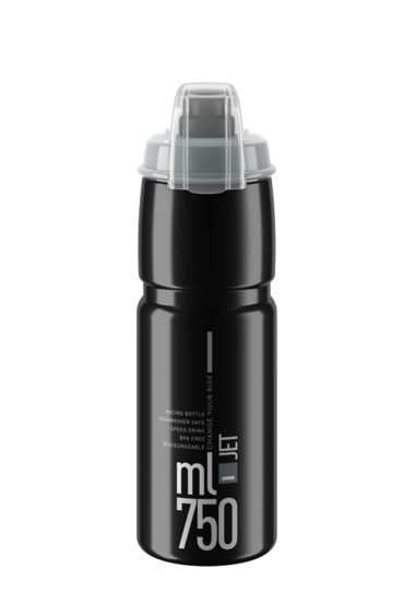 lahev ELITE Jet  Plus 21´ černá/šedé logo 750 ml