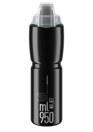 lahev ELITE Jet  Plus 21Â´ ÄernÃ¡/Å¡edÃ© logo 950 ml