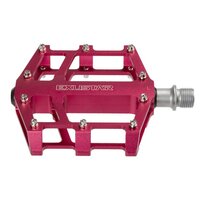 pedály BMX FLAT EXUSTAR standard závit 9/16"  růžové